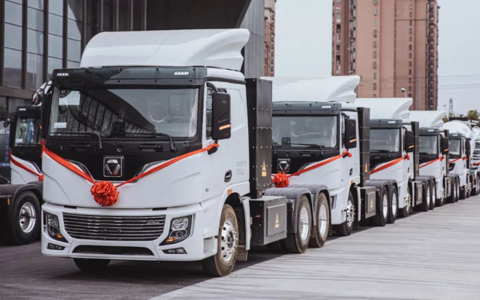 “綠”見安徽！百臺(tái)徐工新能源牽引車強(qiáng)勢入駐