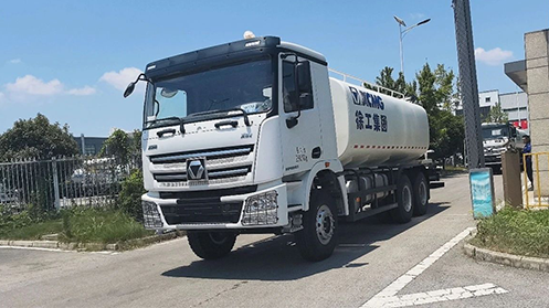 20余臺徐工灑水車再出海！這一站—>非洲塞內(nèi)加爾