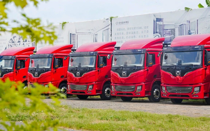 燃動福建！百臺徐工新能源電動牽引車交付