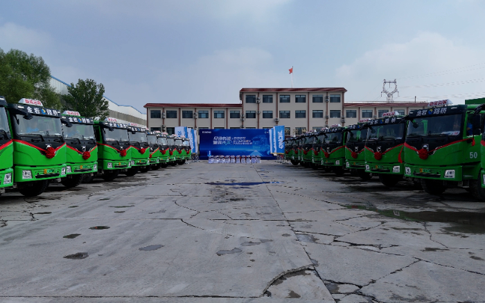 200臺(tái)徐工新能源重卡，奔赴華北！