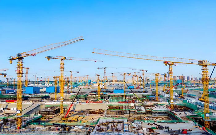 千年大計(jì) | 徐工群塔擎起雄安未來(lái)城！