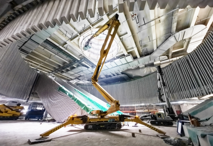 狹窄+跨障？徐工XGA26X-Li“蜘蛛俠”專治難題